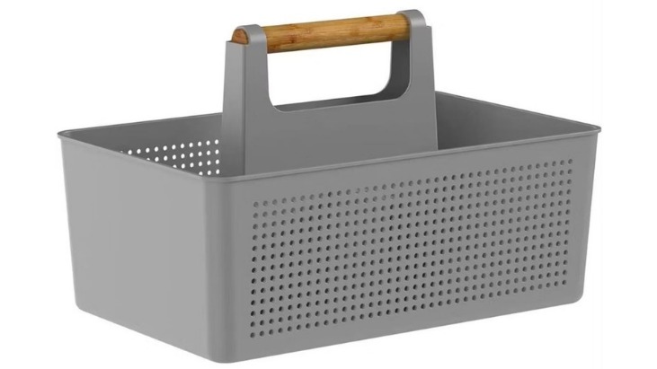 Cesto Multiuso Organizador Multiuso Flow (Cinza)